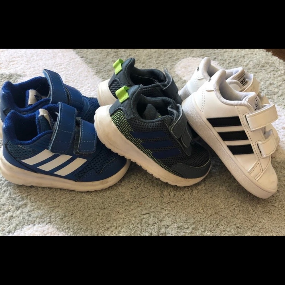 Bundle of 3 Toddler 5k Adidas Shoes